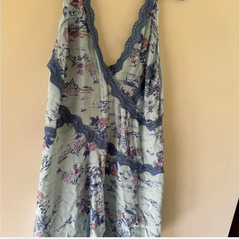 Free People Slip My Mind Printed Trapeze Dress - Picture 3 of 9